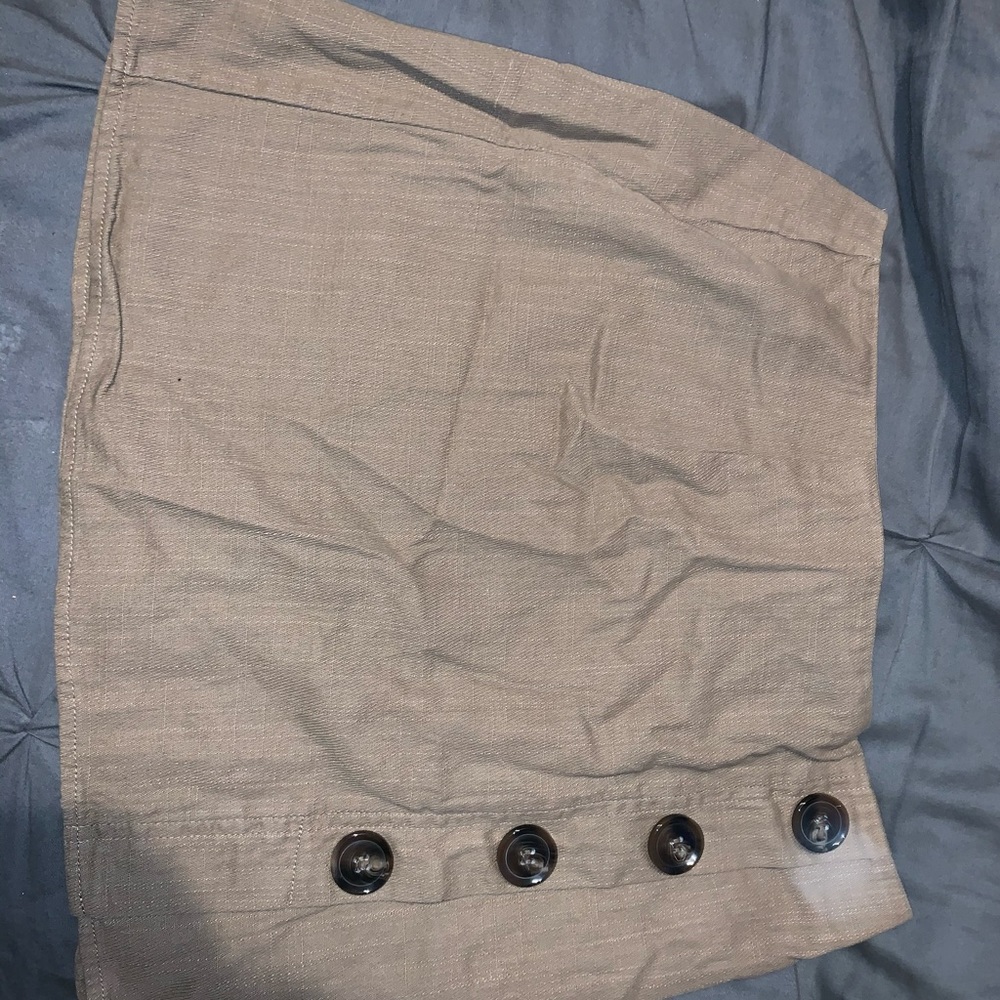 Beige skirt
